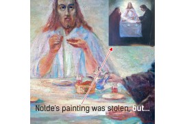 Nolde's painting was stolen, but...