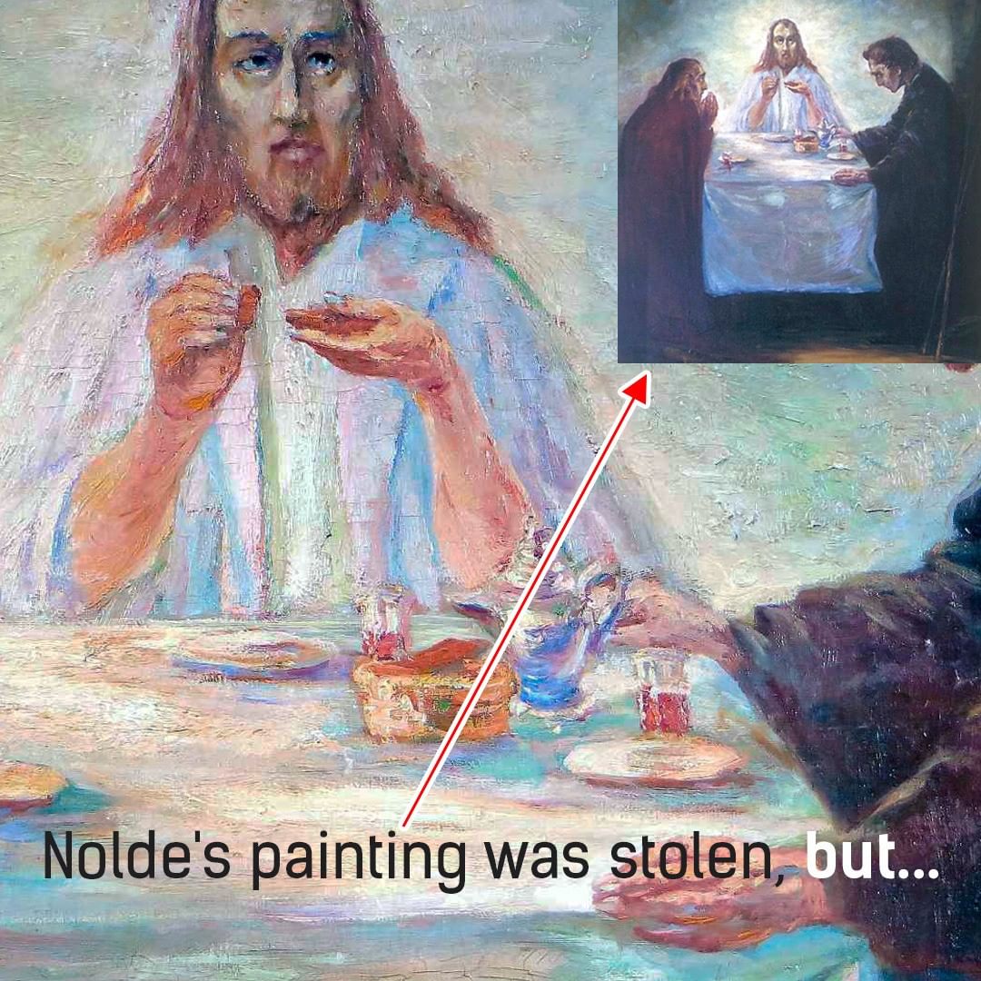 Nolde's painting was stolen, but...