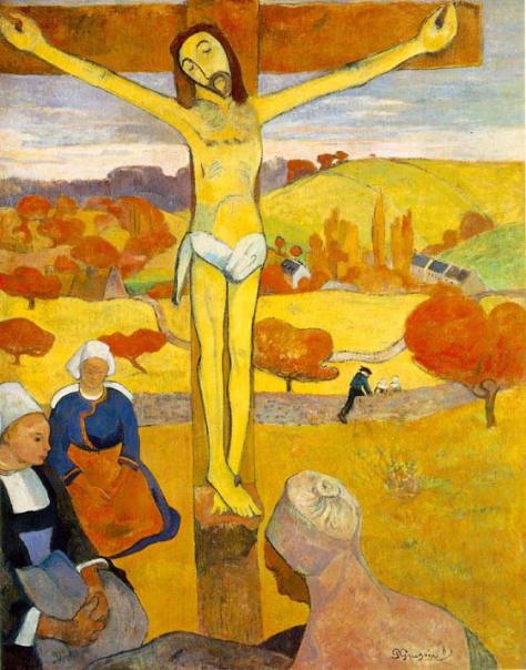 Yellow Jesus. Paul Gauguin.