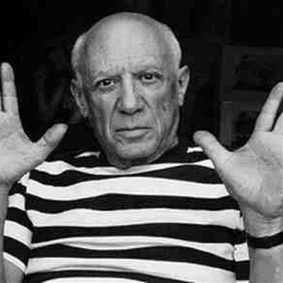 Artist Pablo Picasso. Surrelism.